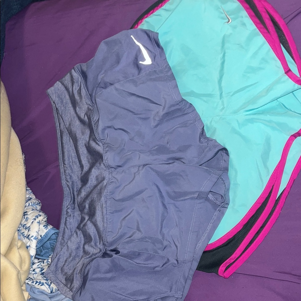 Nike Teal and Navy Sports Set